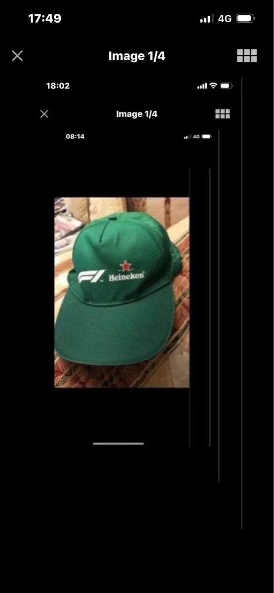 Formula 1 Heineken Cap - Image 1