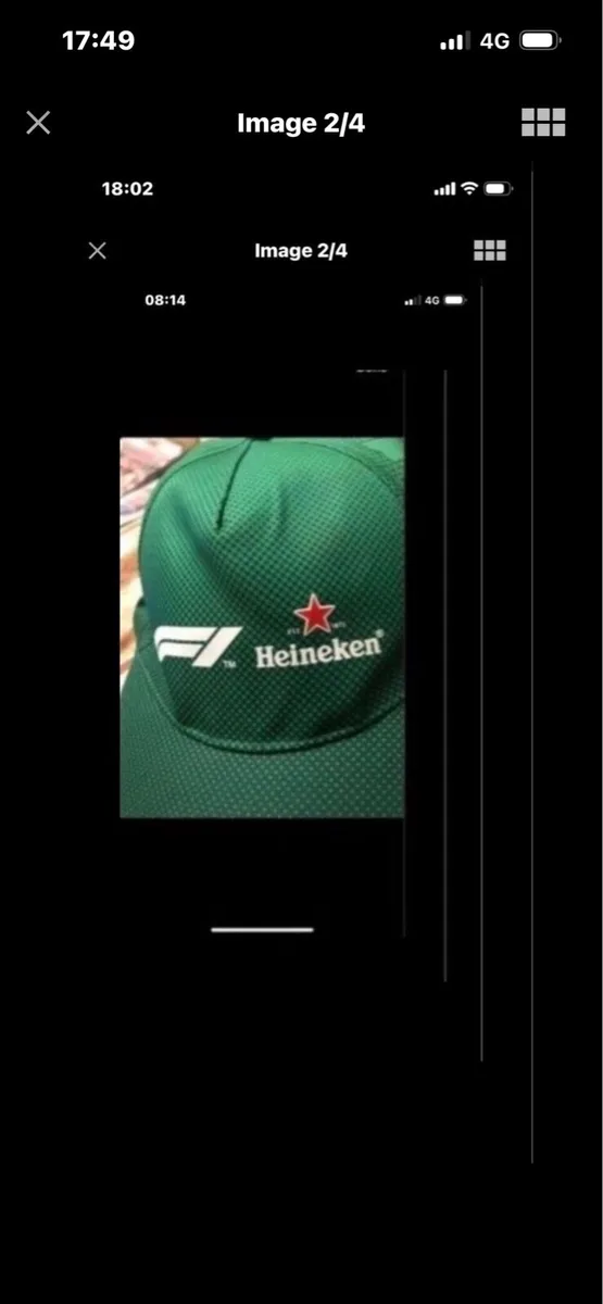 Formula 1 Heineken Cap - Image 2
