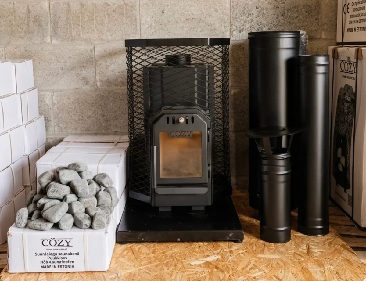 Complete Sauna Stove Package – COZY HEAT - Image 1