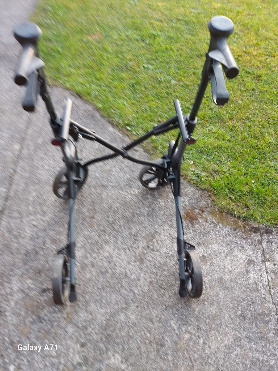 ROLLATOR ANS-18-122-90087, supports up to 150KG - Image 1