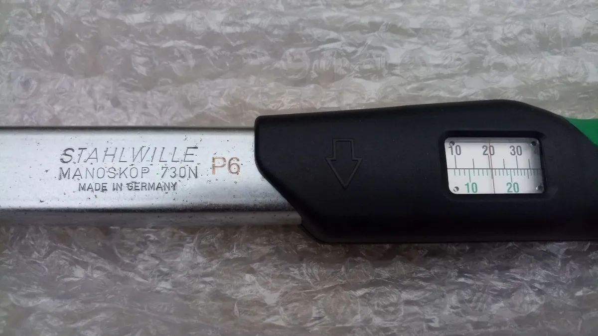 Stahlwille 730N/5 Torque Wrench 3/8" Drive 10→50Nm - Image 4