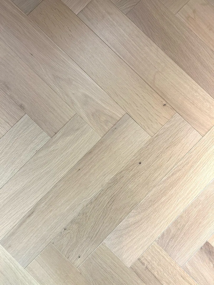 Hardwood Flooring - Herringbone and Planks - Image 1