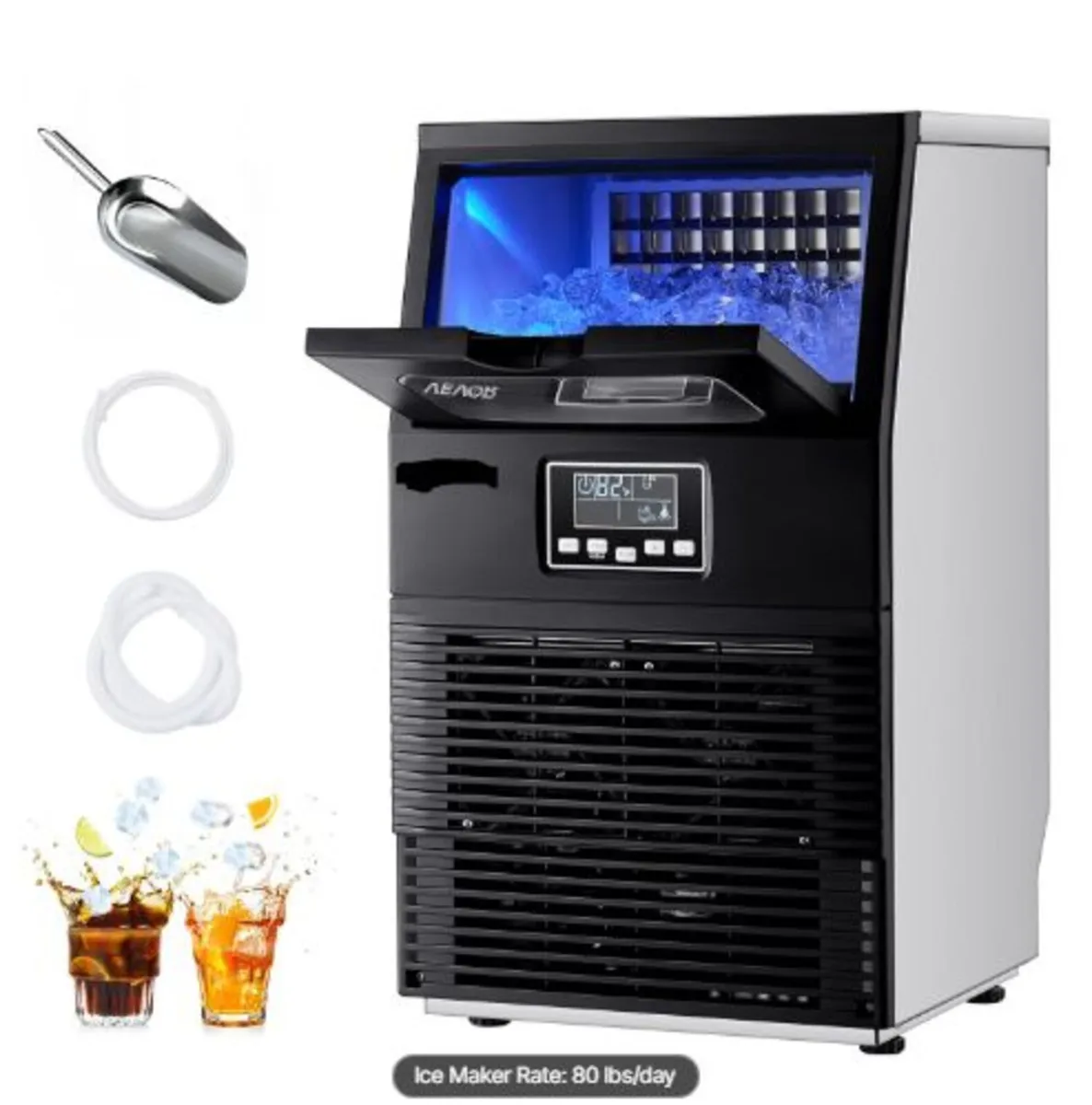 Commercial Ice Maker Machine, 36.29 kg/24h - Image 1