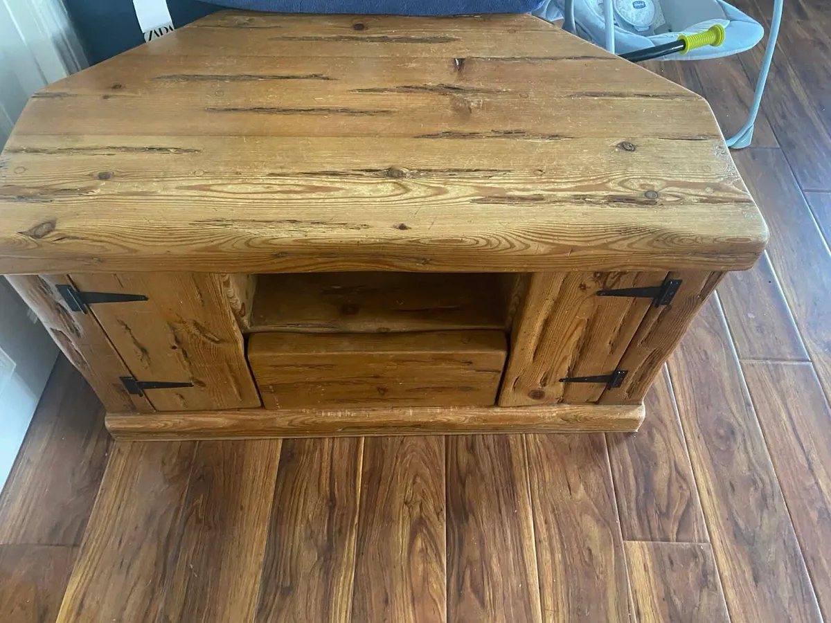 Driftwood Tv Corner Unit - Image 2