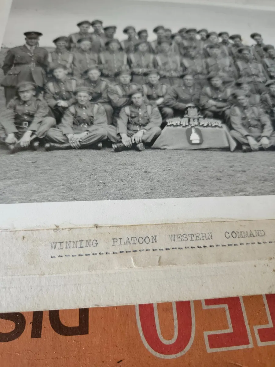 Vintage Picture Photograph Western Command - Image 2