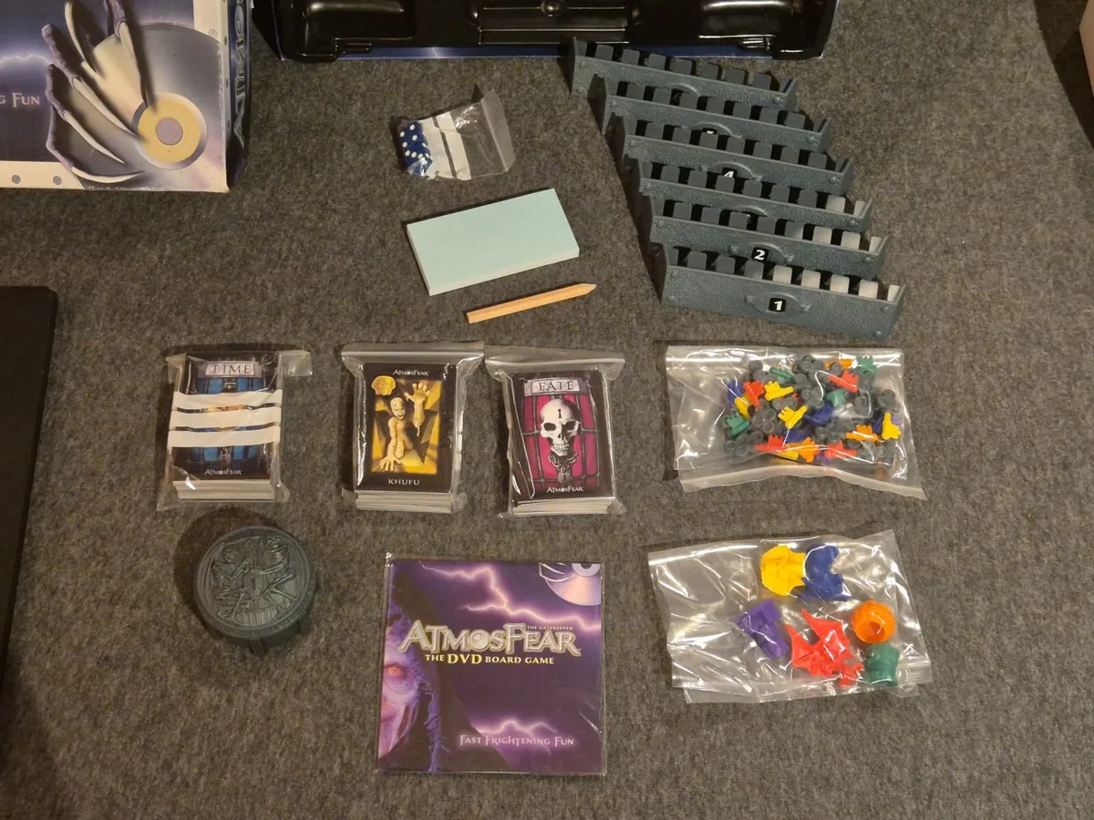 Atmosfear The Gatekeeper DVD Board Game (Complete) - Image 4