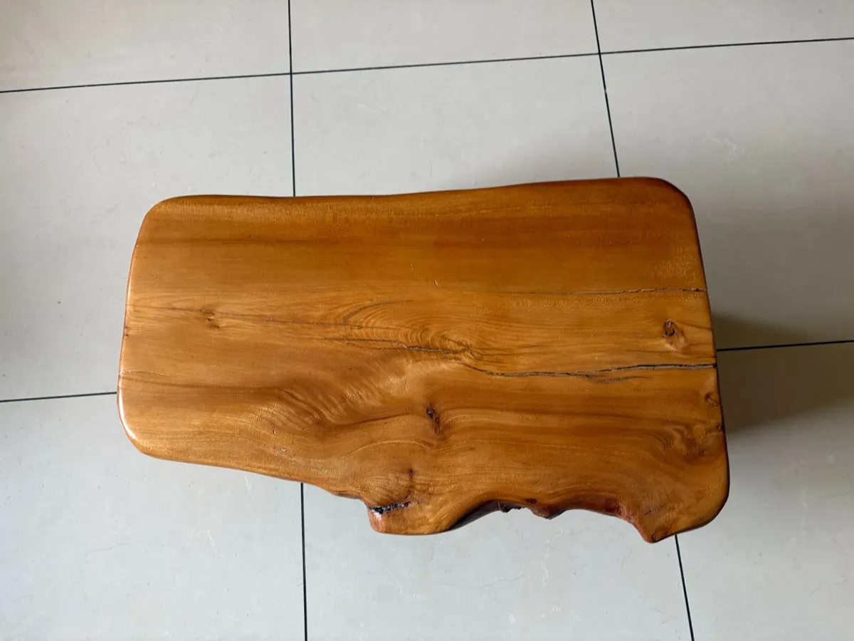 Hand crafted small coffee table - Image 3