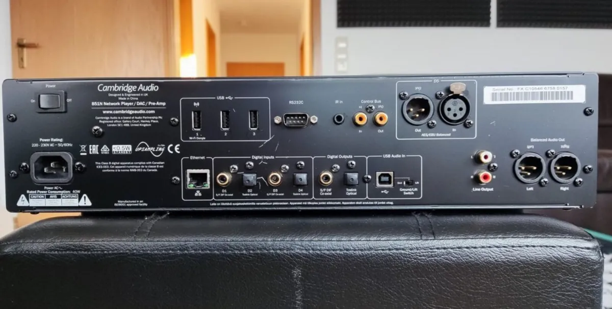 Cambridge Audio Azur 851N-B Network Player - Image 3