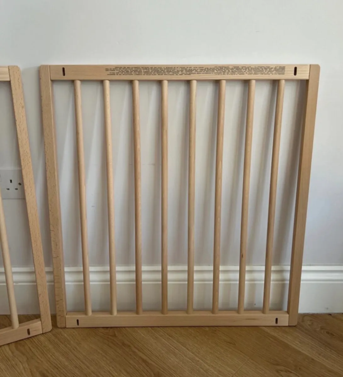 BabyDan - Set of 2 Baby Safety Wood Gates - Image 2