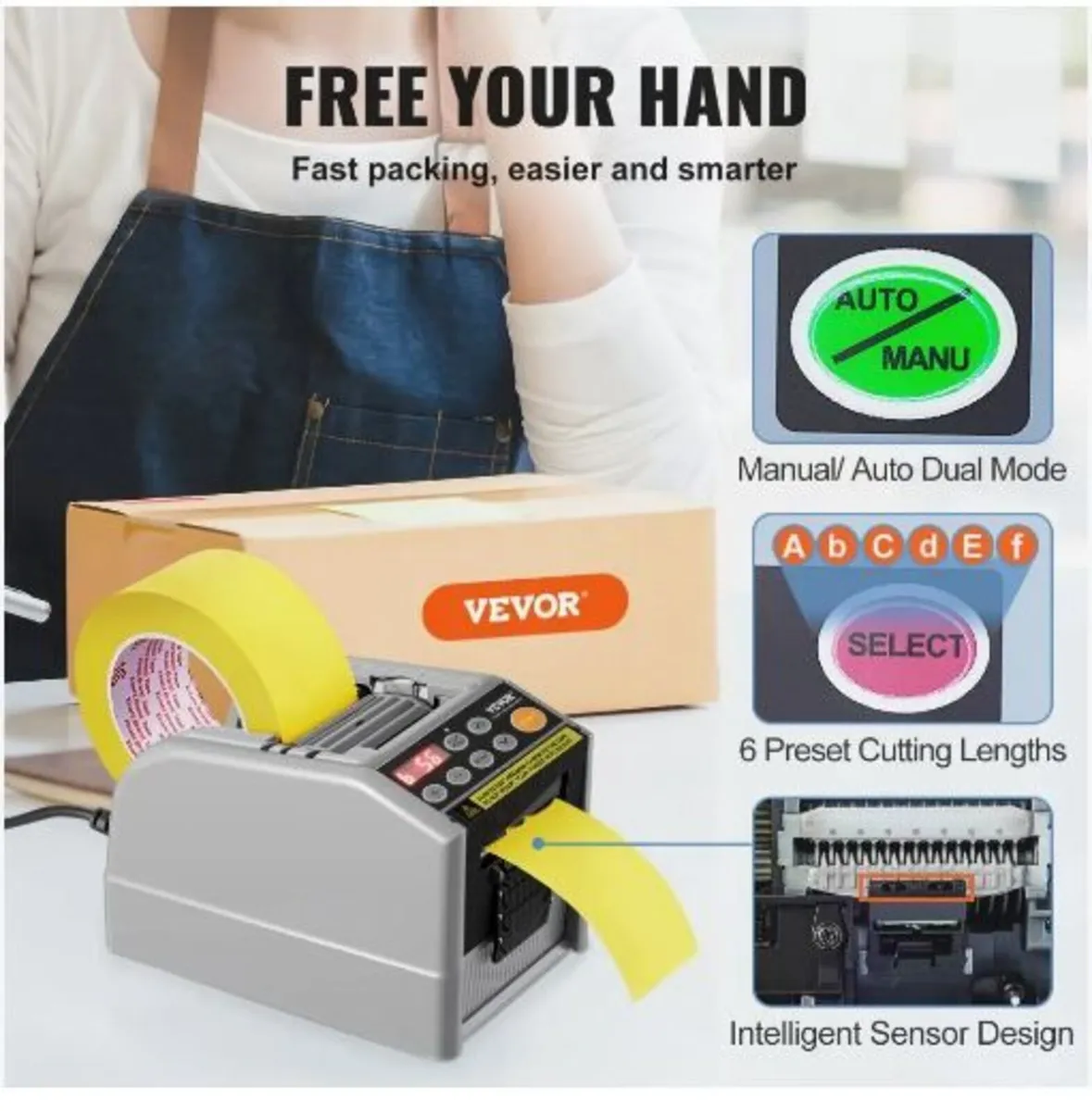 Zcut-9 Automatic Tape Dispenser Adhesive - Image 3