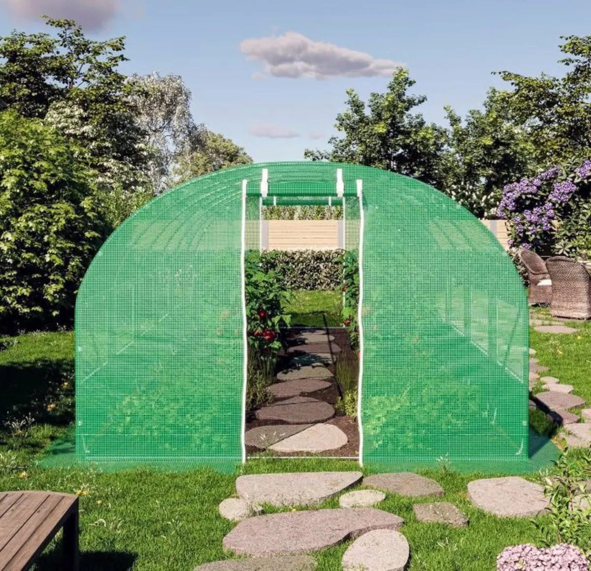 New Polytunnel 3m x 4m Free Delivery - Image 4