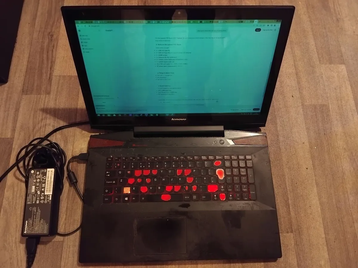 Lenovo Y70 Touch Gaming Laptop - Image 1