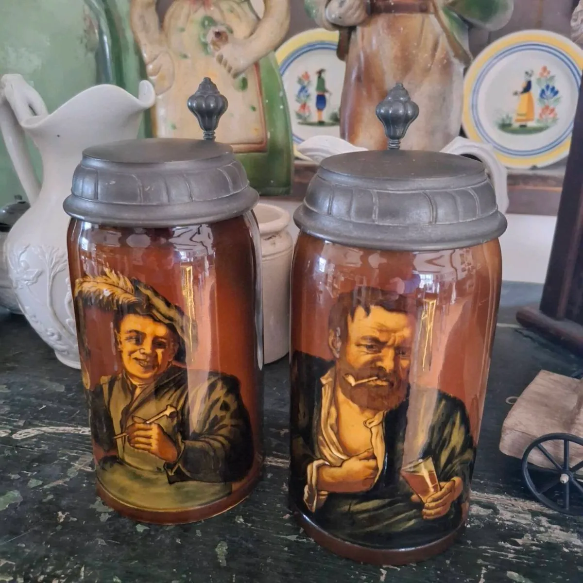 Villeroy & Boch Mettlach Beer Steins - Image 1