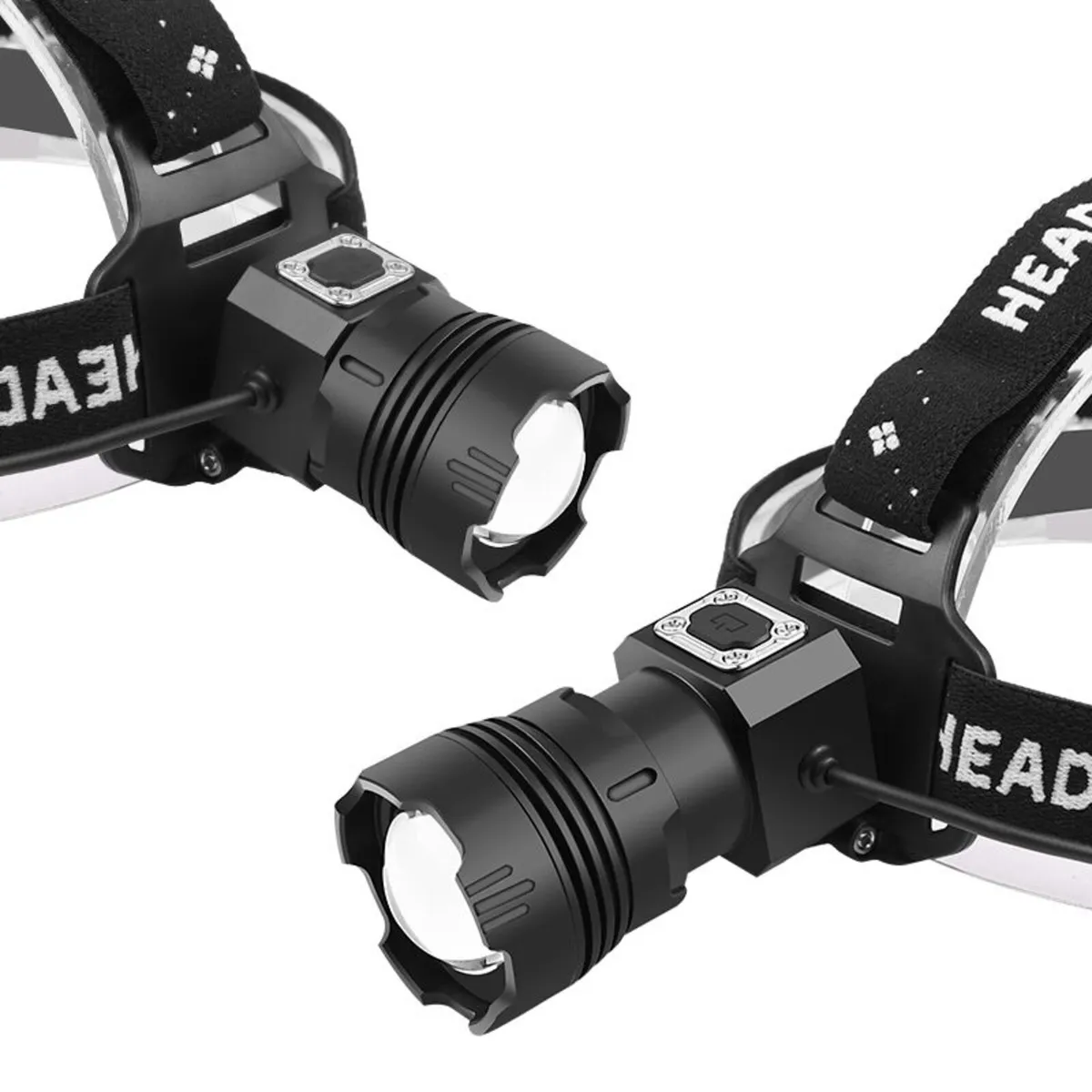 Headlamp Flashlight 25W Rechargeable, 2700Lumens - Image 3