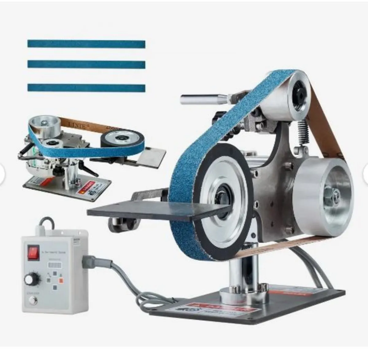 Belt Grinder Sander, 30 x 1-Inch Variable Speed - Image 1