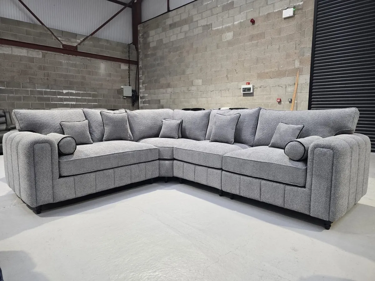 Milano Fullback Cushions Sofa Set + Coffee Table - Image 4