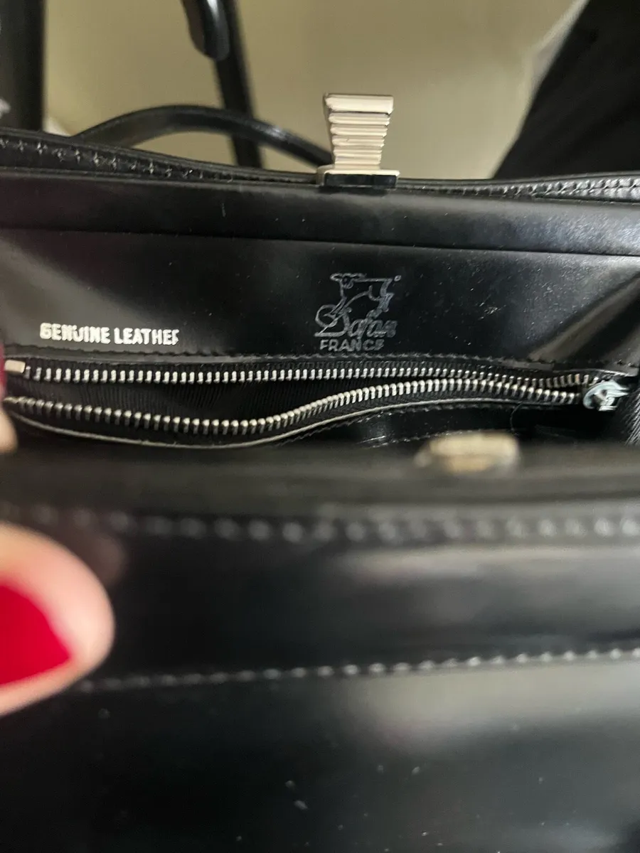 Vintage leather bag - Image 2