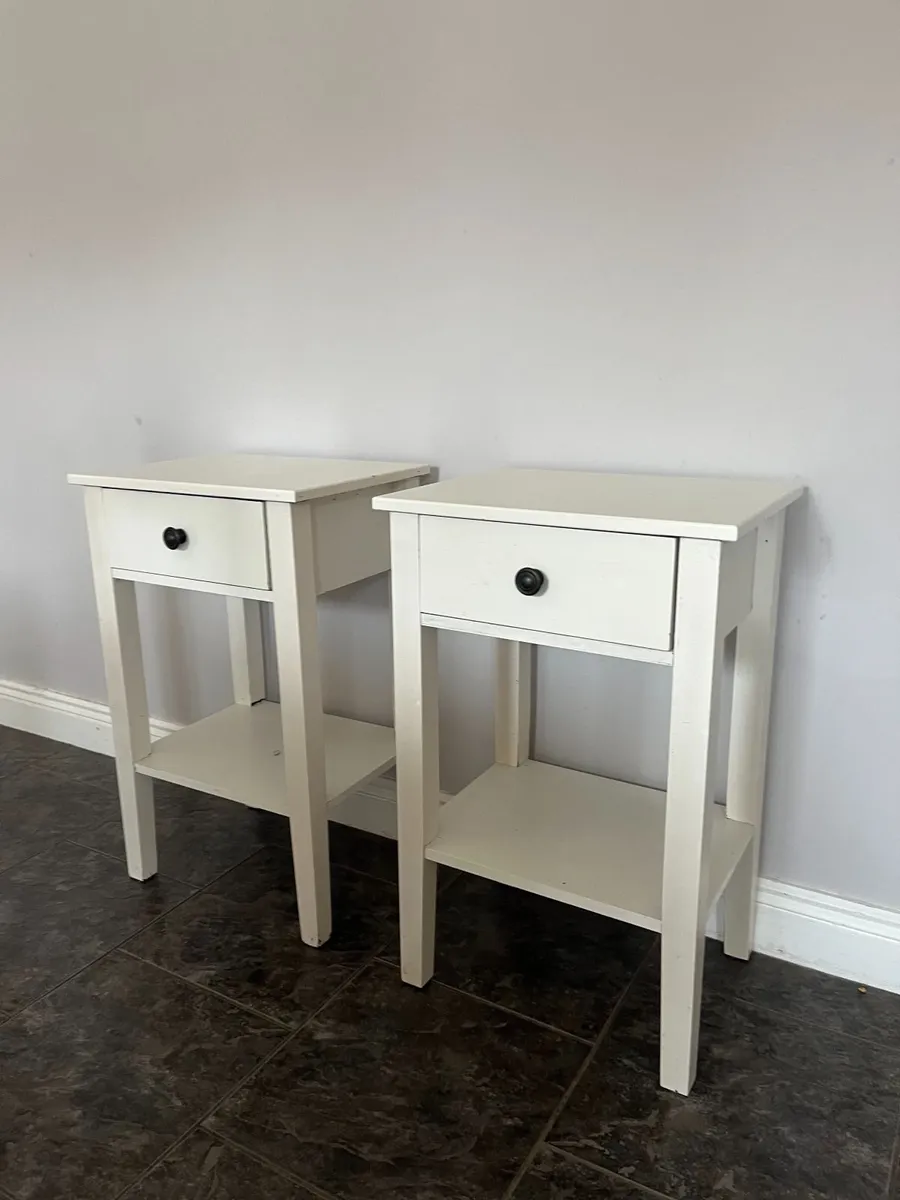 JYSK NORDBY Bedside Tables - Set of 2 - Image 1