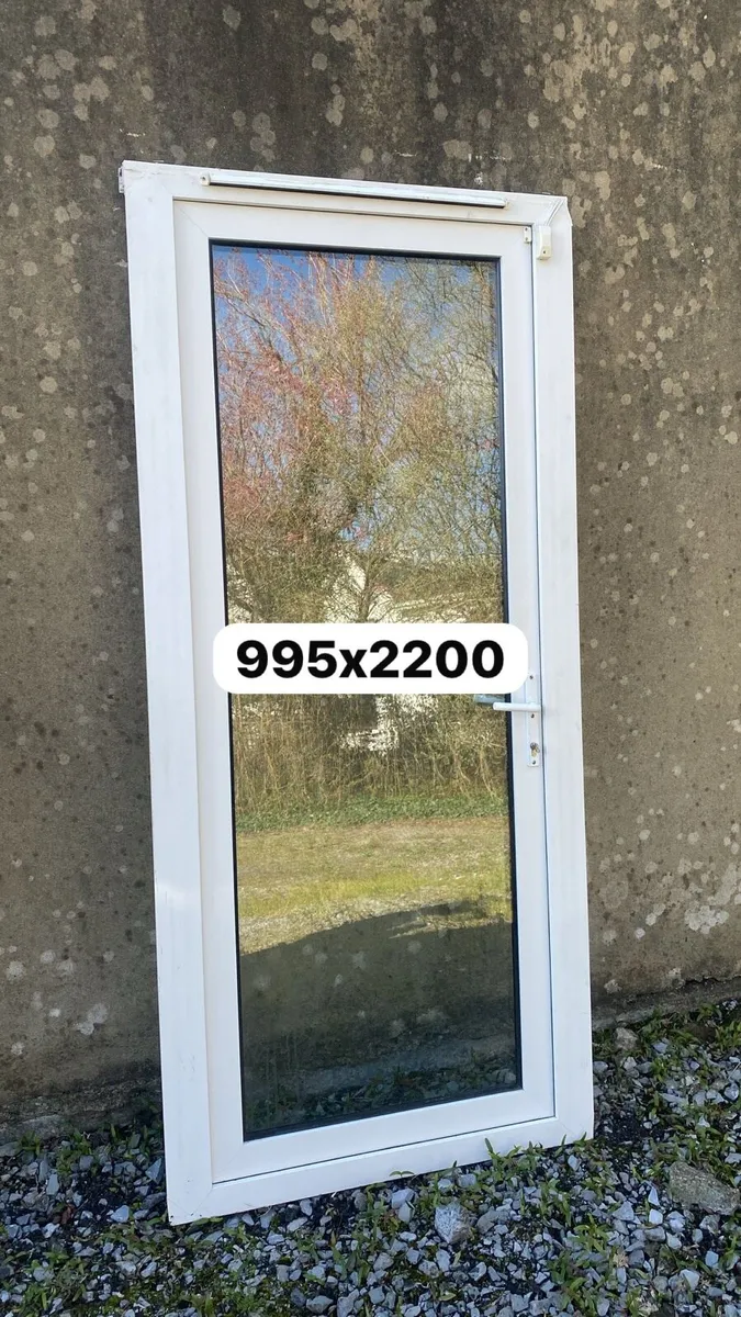 ✳️ HIGH QUALITY UPVC FULL GLASS DOOR FOR SALE X2 - Image 3