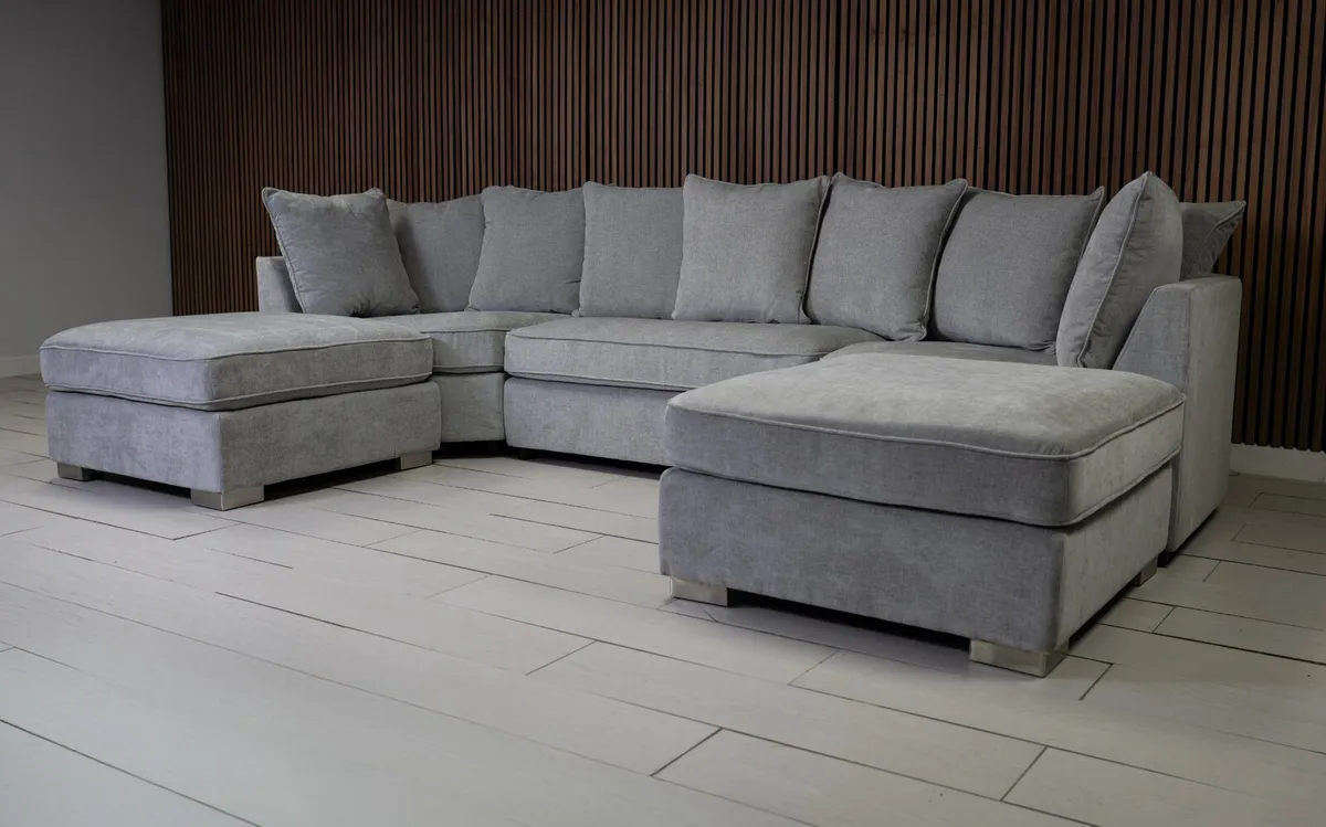Ushape Scatter or Fullback Cushions Sofa - Image 3