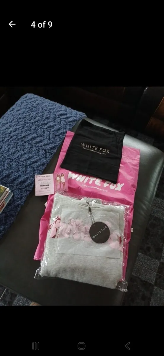 White fox hoodie Genuine  brand new - Image 4