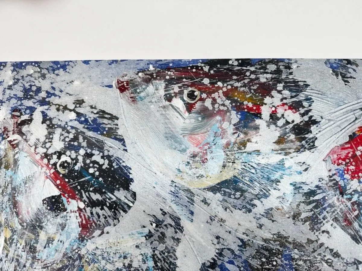 Original textured contemporary painting - Image 4