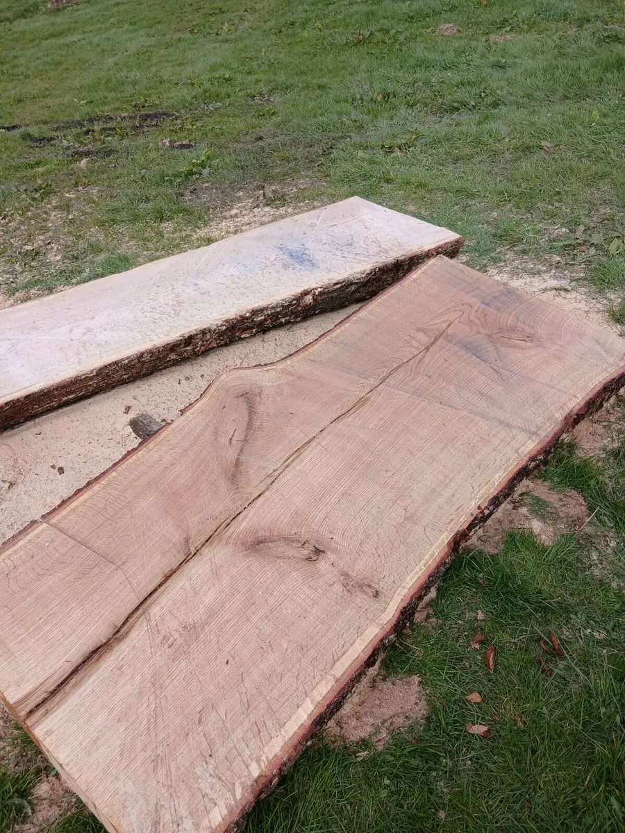 Oak slab.  7ft x 2ft 9inches x 6inches - Image 4