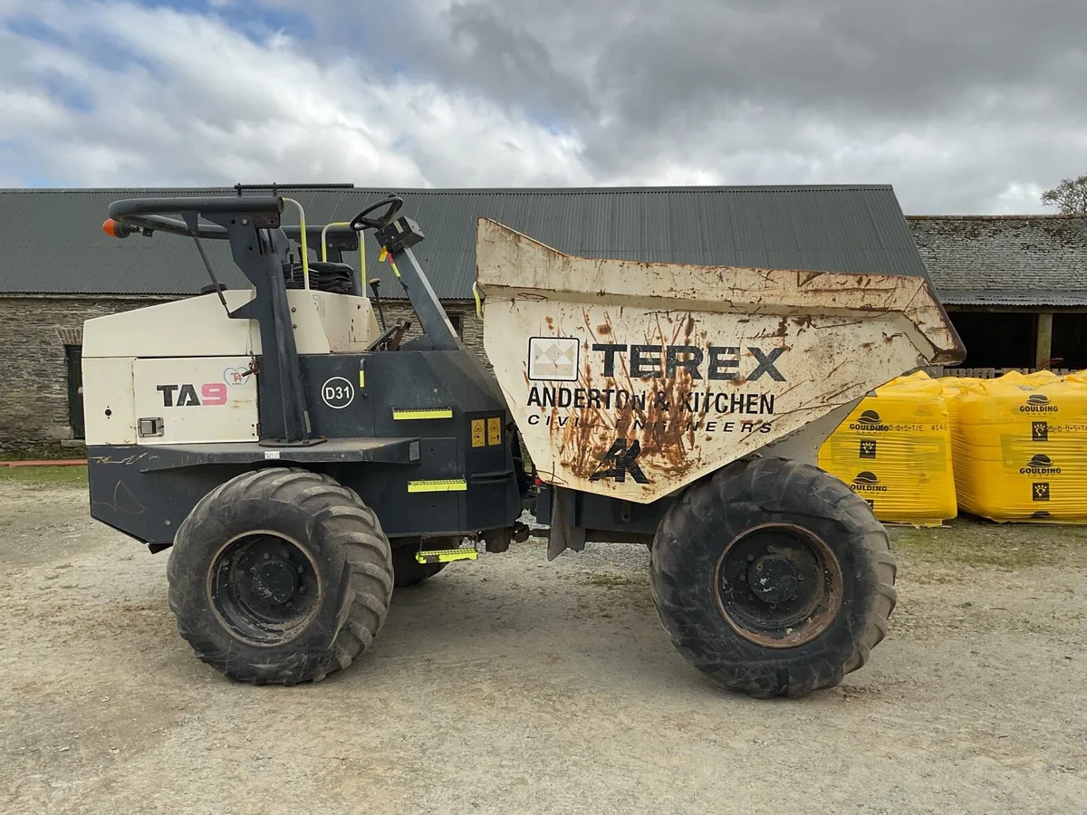 2016 9 tonne Terex Dumper - Image 1