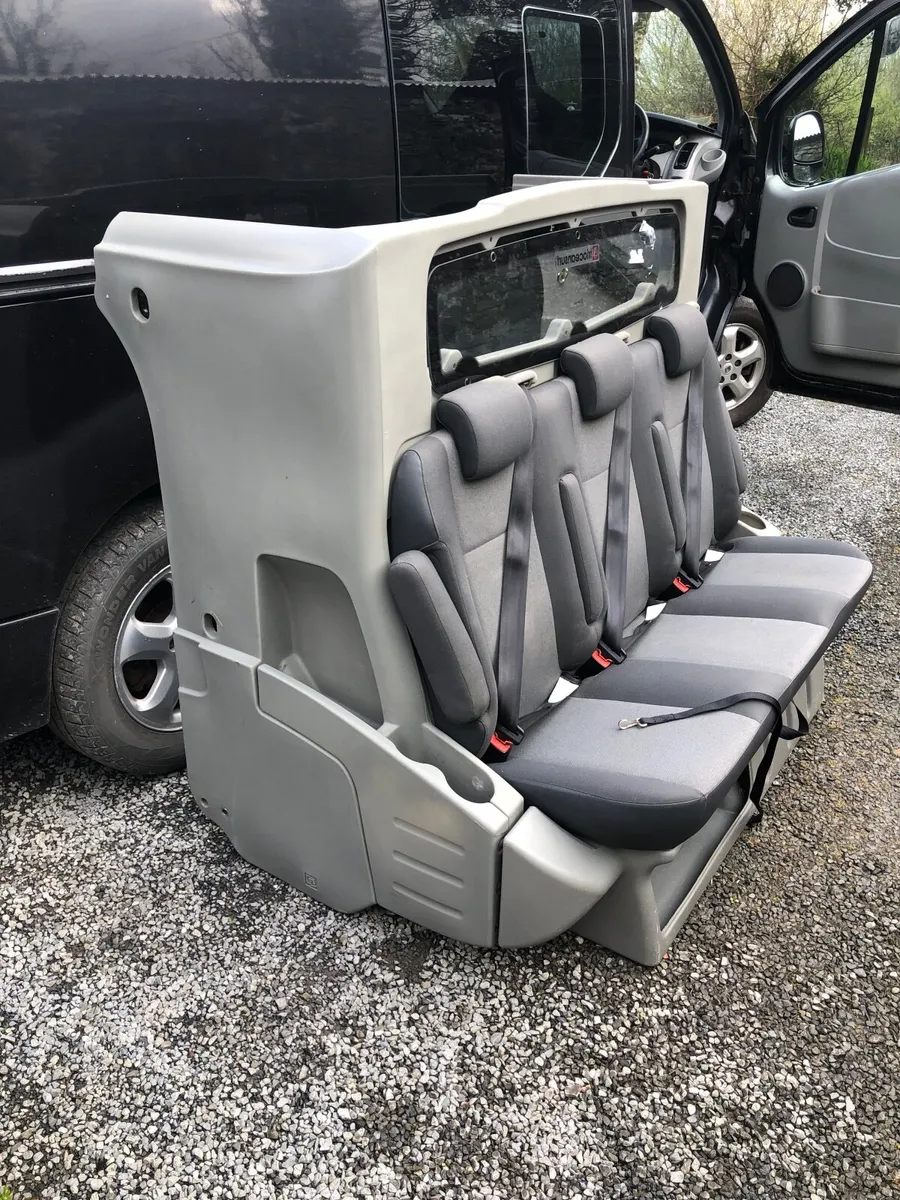 Crew cab seats and bulkhead - Image 3