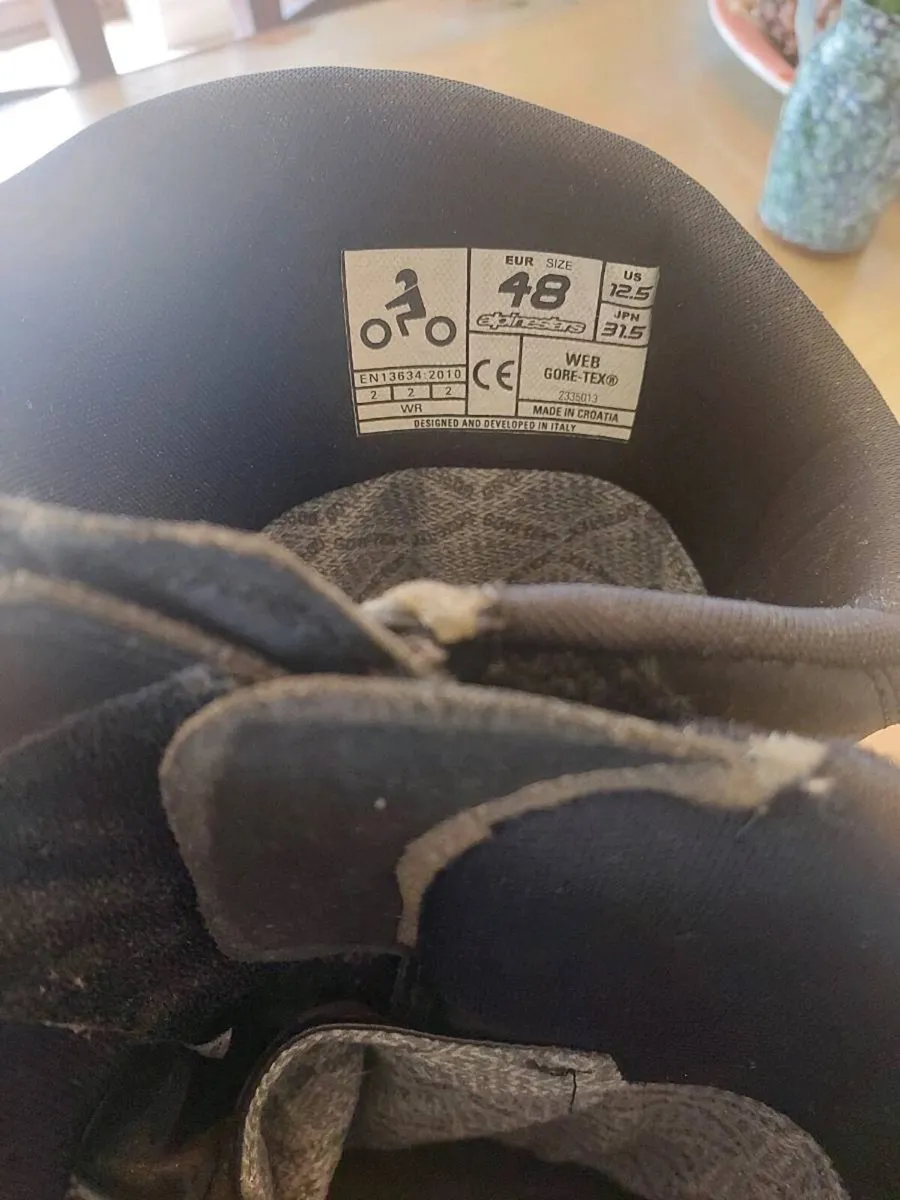 Alpine Stars Web Gore-Tex Motorcycle Boots - Image 2