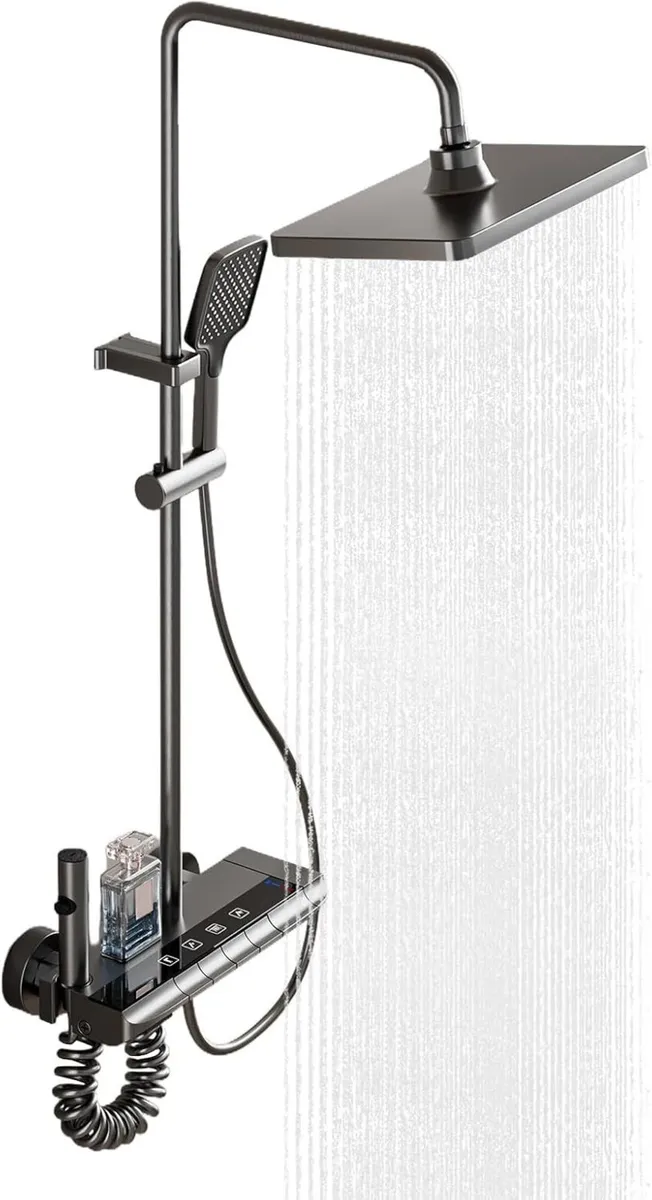 Shower Mixer Set with Piano Key Control 4 - Image 1
