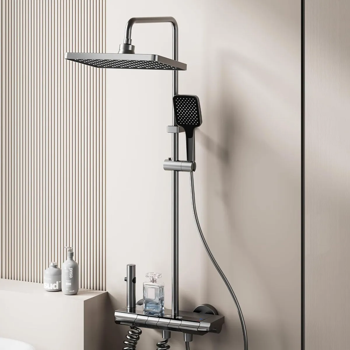 Shower Mixer Set with Piano Key Control 4 - Image 2