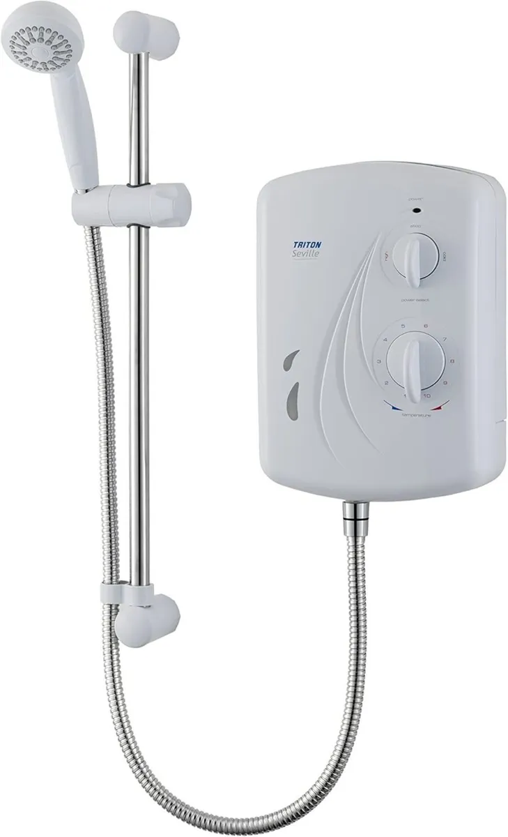 Seville Shower Electric 10.5 KW White Instant Hot - Image 1
