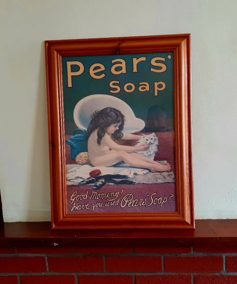 Vintage Pears’ Soap Framed Print - Image 1