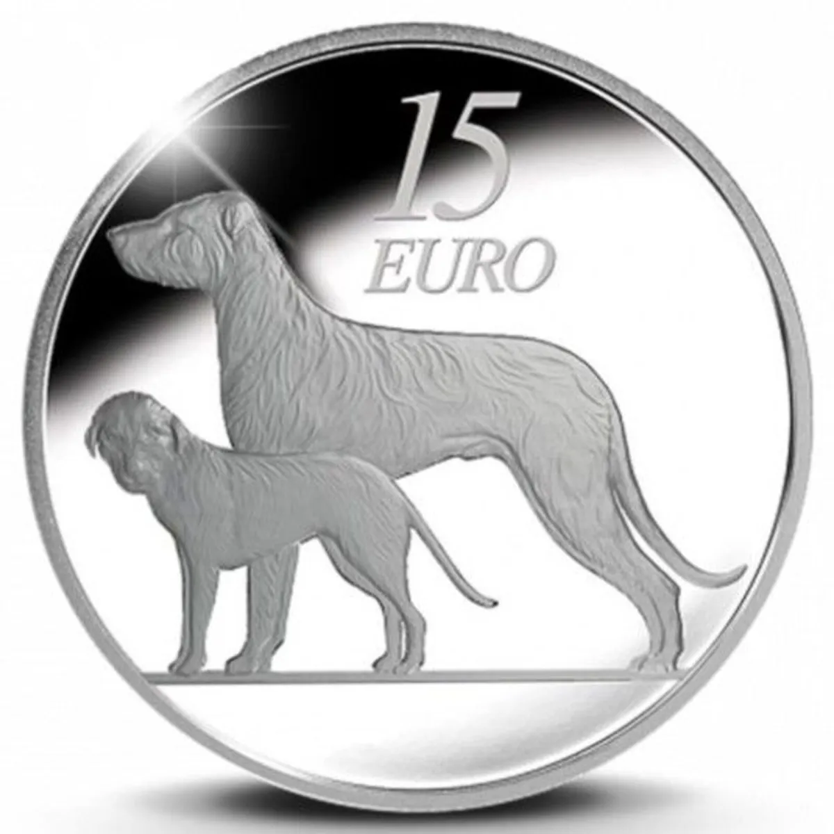Silver Proof... The Irish Wolfhound - Image 1