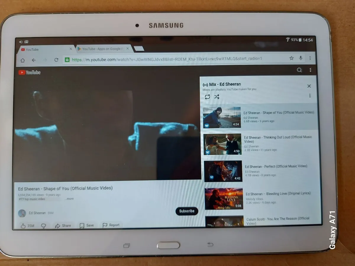 Samsung Galaxy Tab 4, Model SM-T530, 16GB, in exce - Image 2