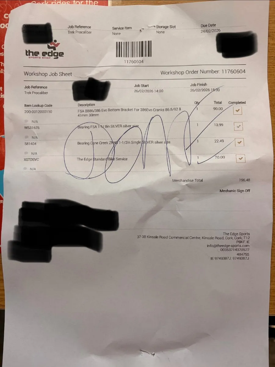 Trek Procaliber 8 18.5inch shimano xt - Image 2