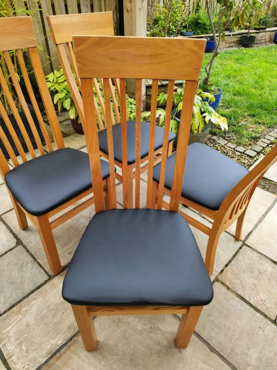 8 kitchen dining chairs - Image 4