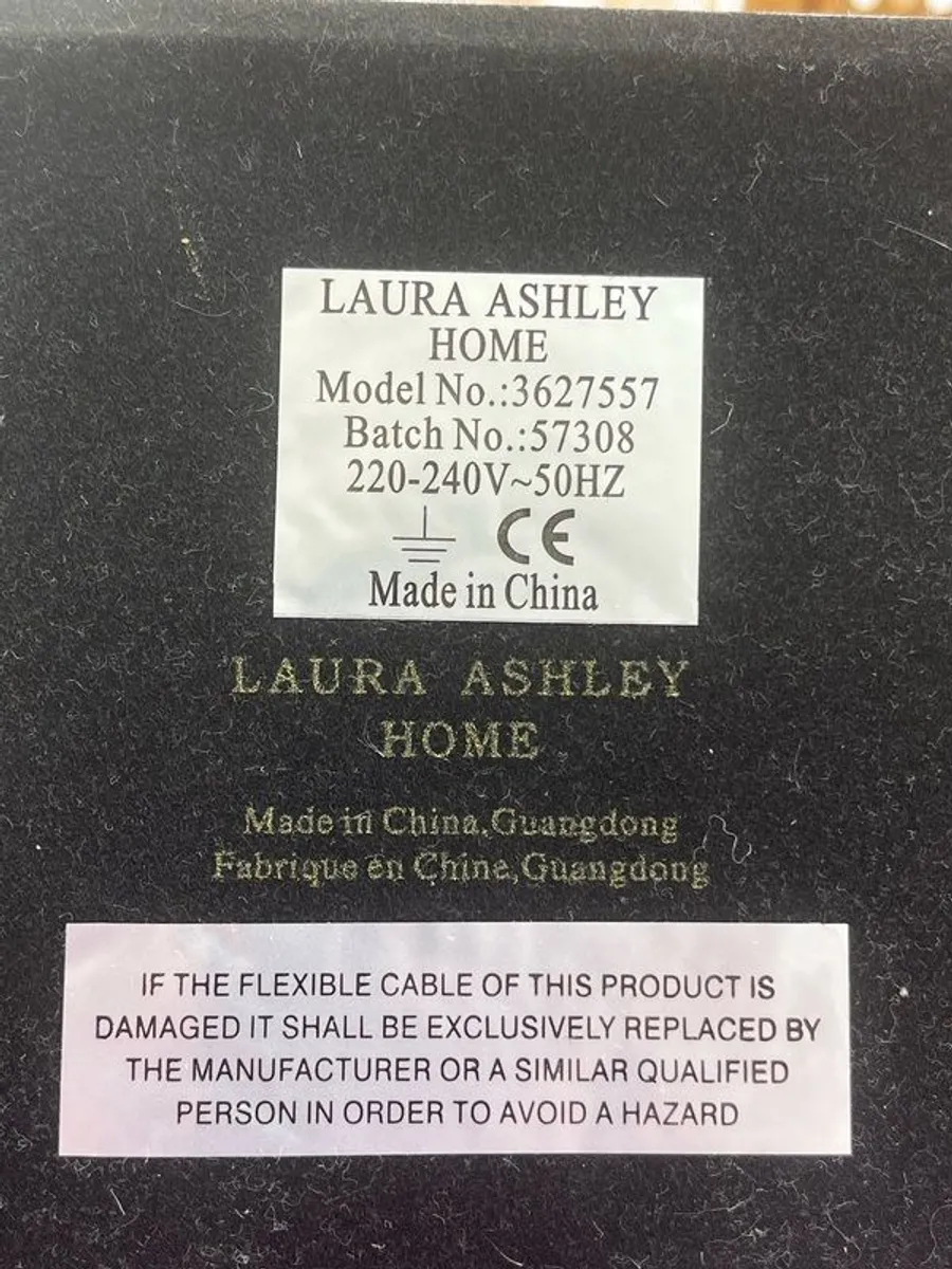 Laura Ashley Table Lamps - Image 2