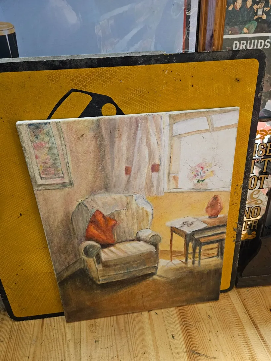 Picture Oil on Canvas - Image 1