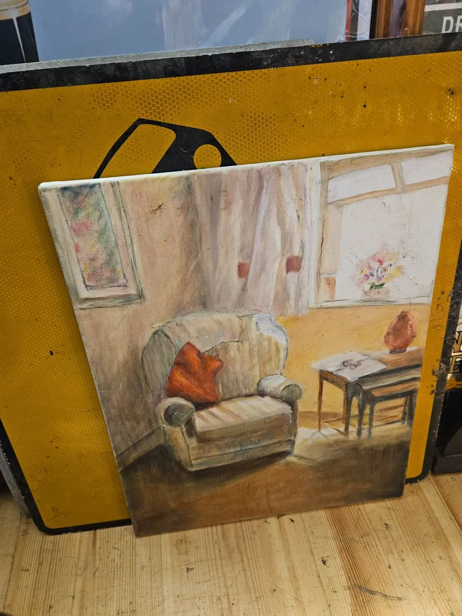 Picture Oil on Canvas - Image 2