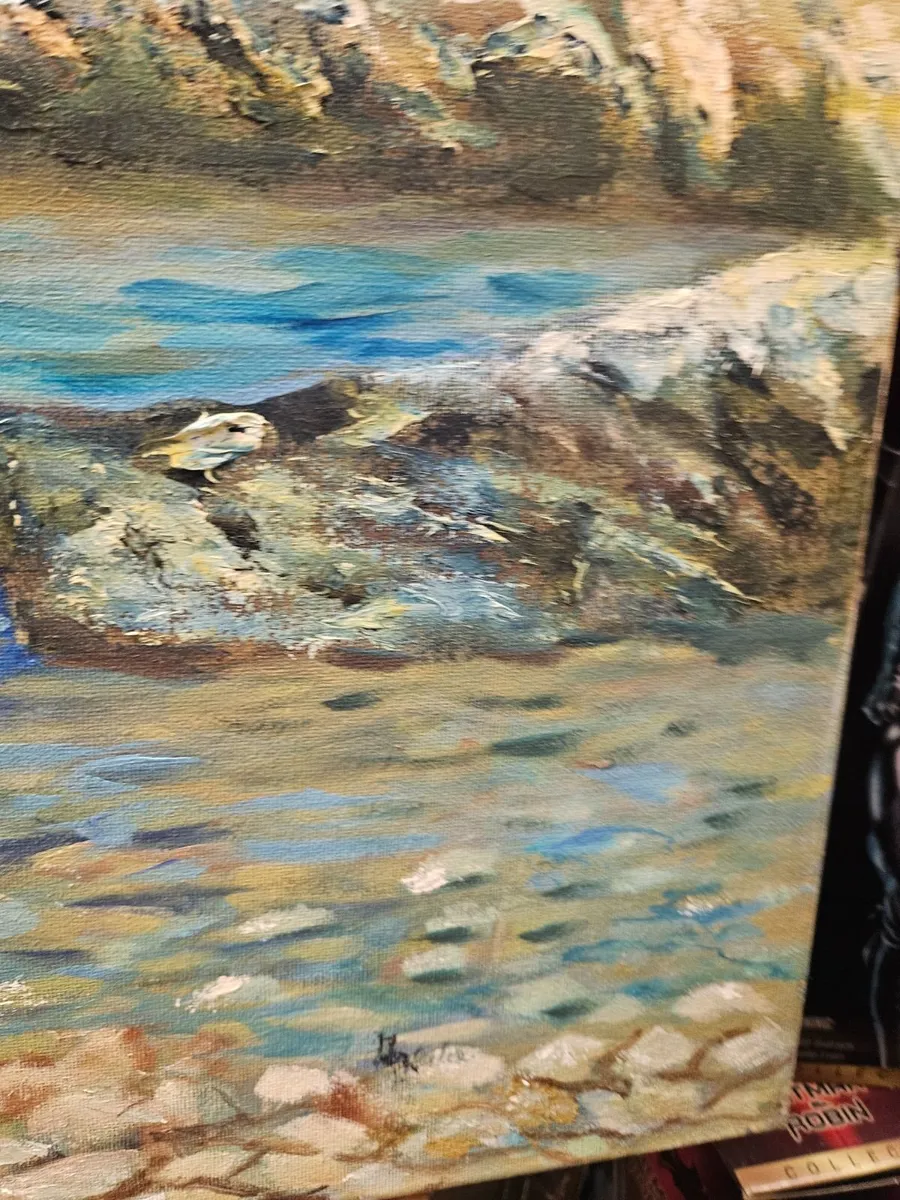 Picture Oil on Canvas - Image 2