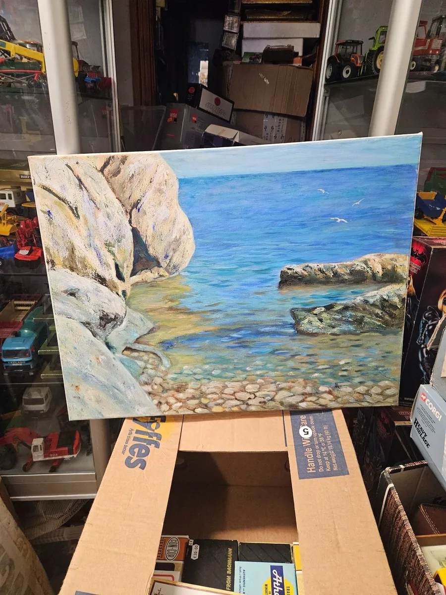 Picture Oil on Canvas - Image 1