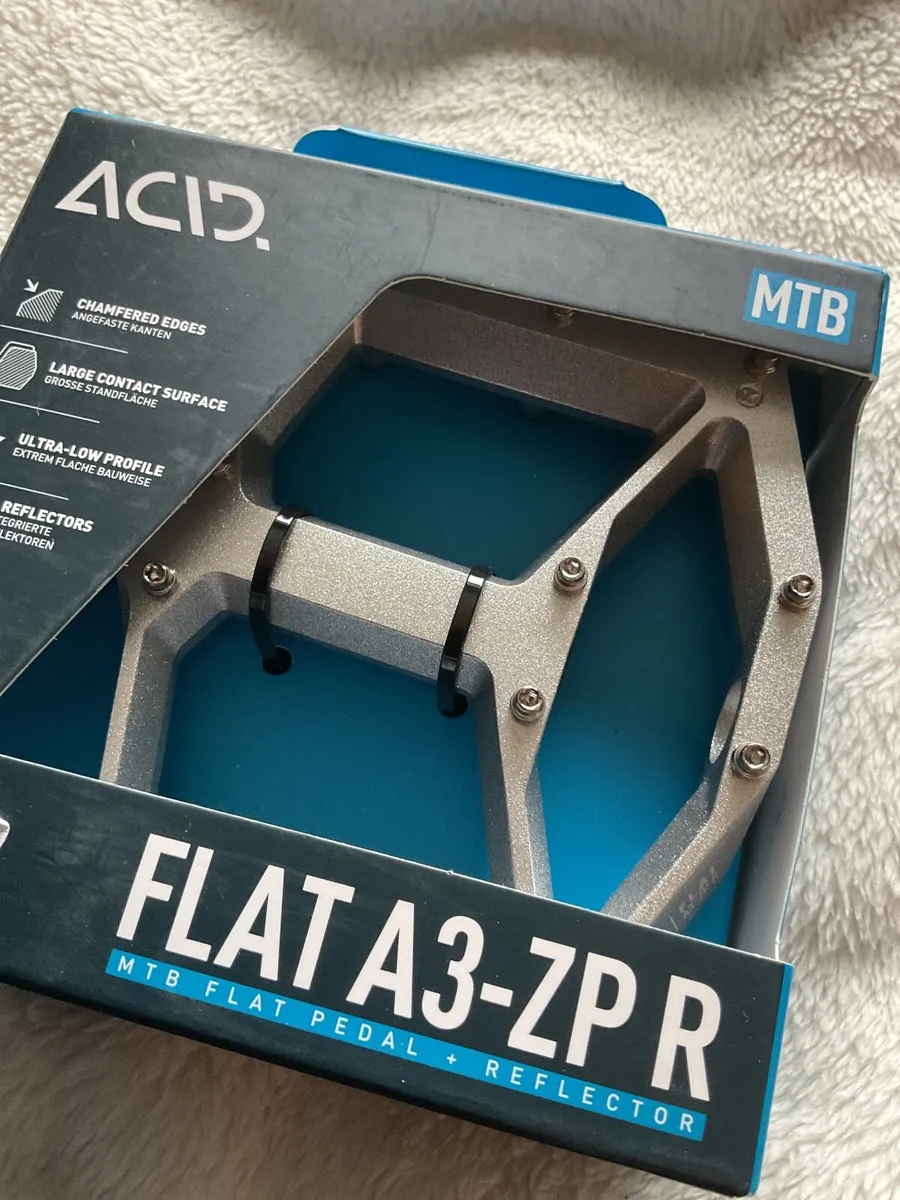 Silver MTB Pedals - Image 4