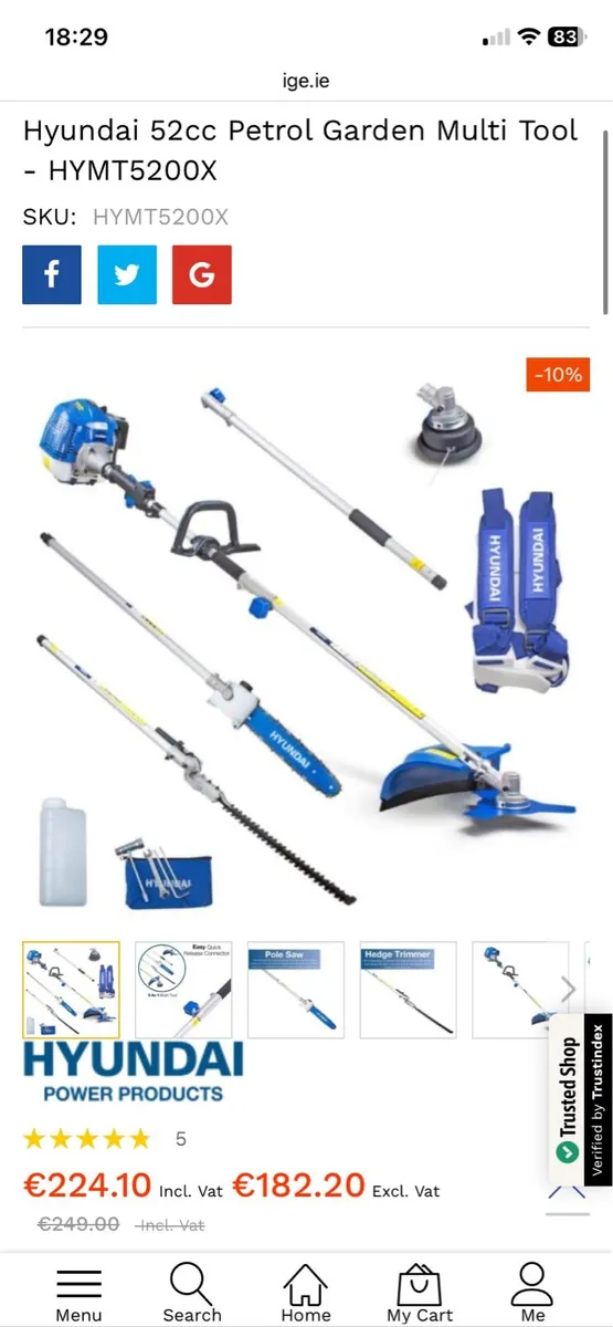 Hyundai strimmer and brush cutter