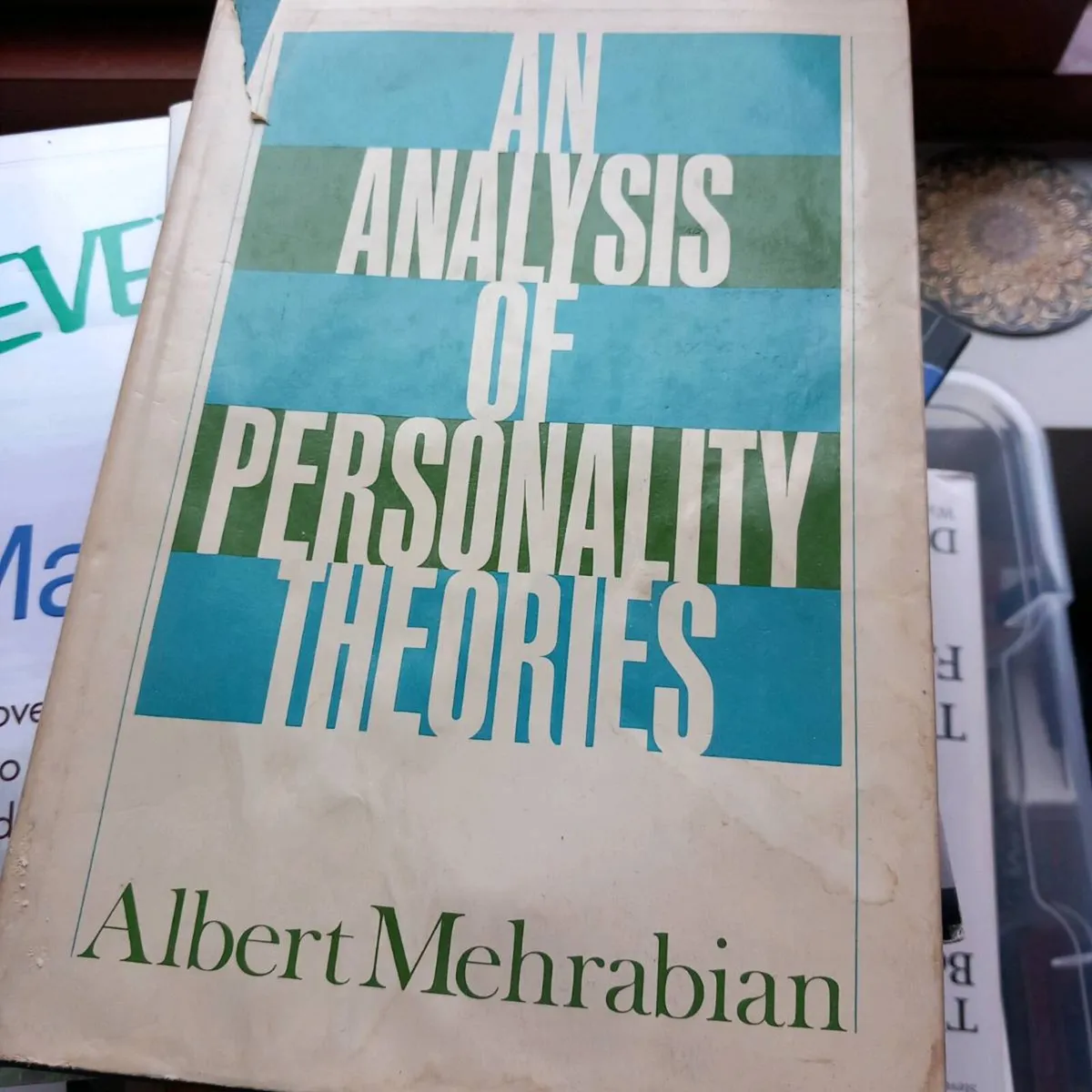 An Analysis of Personality Theories - Albert Mehra - Image 1