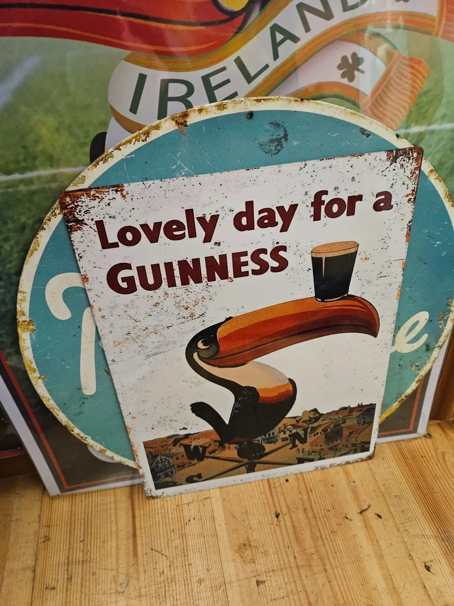 Guinness Metal Sign - Image 2