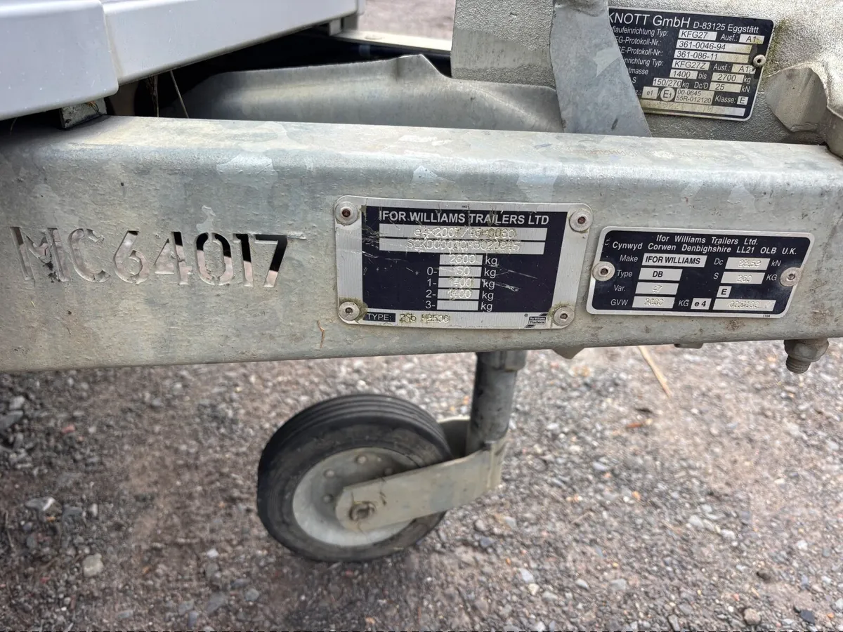 2020, IFOR WILLIAMS HB506 BLACK - Image 4