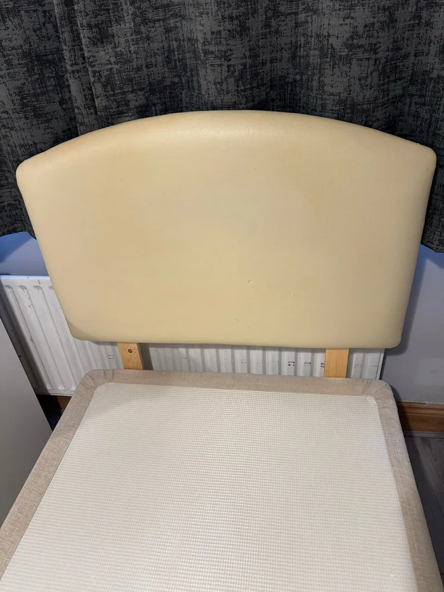 Kaymed Single Divan Bed Base + Headboard €100 - Image 3