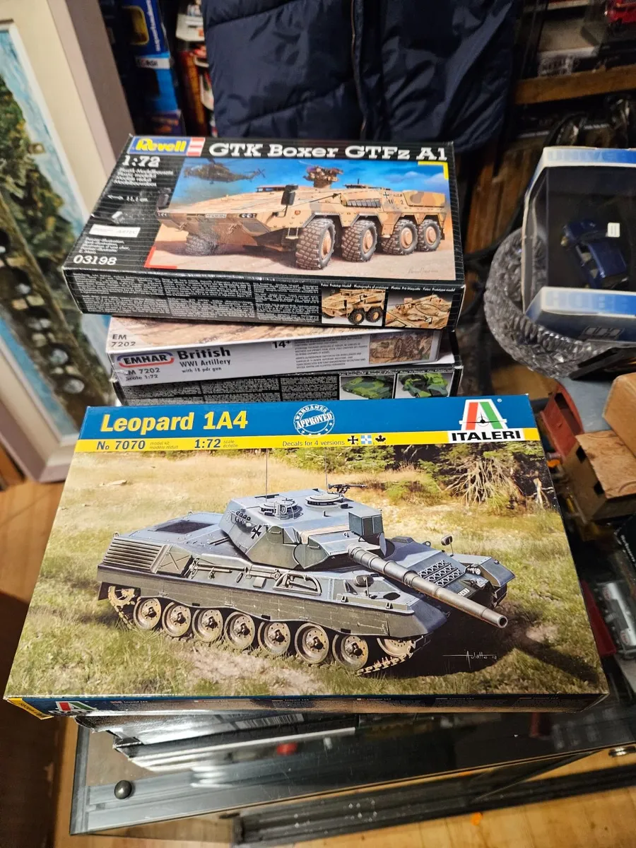 Airfix Italeri Leopard Tank